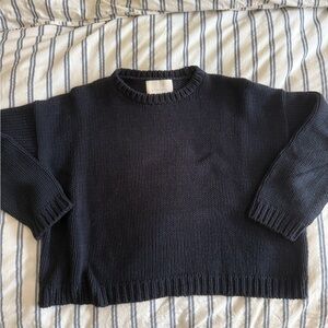 Gillian Stevens Isle Pullover Navy